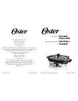 Oster CKSTSKRM16 User Manual предпросмотр