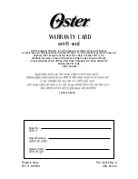 Preview for 16 page of Oster CKSTSM2222 Instruction Manual