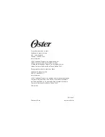 Preview for 40 page of Oster CKSTSTMM10 User Manual