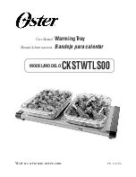 Предварительный просмотр 1 страницы Oster CKSTWTLS00 User Manual