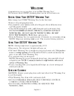 Preview for 3 page of Oster CKSTWTLS00 User Manual