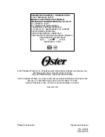 Preview for 18 page of Oster CKSTYY4995 Instruction Manual