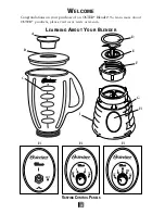 Предварительный просмотр 4 страницы Oster Classic Osterizer User Manual