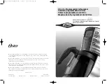 Oster Counterforms 4281 User Manual preview