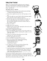 Preview for 6 page of Oster CounterForms BVLB07 User Manual