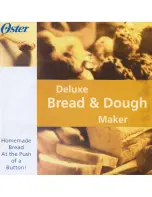 Oster deluxe bread and dough maker Manual preview