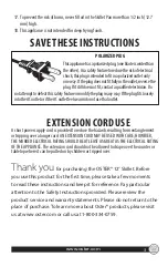 Preview for 3 page of Oster DuraCeramic CKSTSKFM12W-033 User Manual