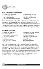 Preview for 10 page of Oster DuraCeramic CKSTSKFM12W-033 User Manual