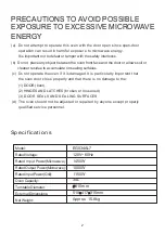 Предварительный просмотр 2 страницы Oster EG034AL7 Instruction Manual