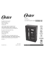 Предварительный просмотр 1 страницы Oster FPSTBW8050-KIT User Manual