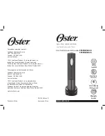 Preview for 1 page of Oster FPSTBW8220 Instruction Manual