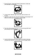 Предварительный просмотр 23 страницы Oster FPSTEMM803 Instruction Manual