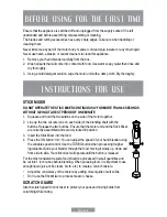 Preview for 13 page of Oster FPSTHB2800 Instruction Manual