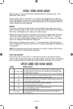 Предварительный просмотр 12 страницы Oster FPSTHM3532 Instruction Manual