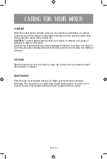 Предварительный просмотр 13 страницы Oster FPSTHM3532 Instruction Manual