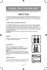 Предварительный просмотр 4 страницы Oster FPSTHMTJ-S Instruction Manual