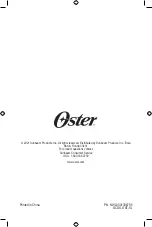 Preview for 8 page of Oster FPSTHMTJ-S Instruction Manual