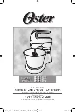 Preview for 1 page of Oster FPSTHS3610 Instruction Manual