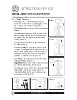 Preview for 8 page of Oster FPSTJE3157 SERIES User Manual