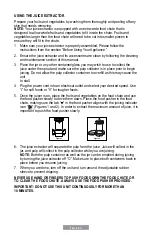 Preview for 25 page of Oster FPSTJE318C Instruction Manual