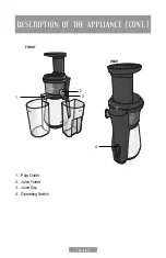 Предварительный просмотр 21 страницы Oster FPSTJE4000R Instruction Manual