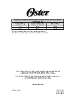 Предварительный просмотр 14 страницы Oster FPSTPQM623 Instruction Manual