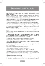 Предварительный просмотр 9 страницы Oster FPSTSM2710 Instruction Manual