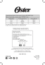 Preview for 20 page of Oster FPSTSM3711 Instruction Manual