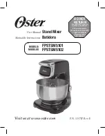 Preview for 1 page of Oster FPSTSM5101 User Manual