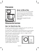 Preview for 8 page of Oster FPSTSM5101 User Manual