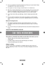 Preview for 18 page of Oster FPSTSMPL4W Instruction Manual