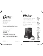 Предварительный просмотр 1 страницы Oster FRSTIC-GC0 User Manual