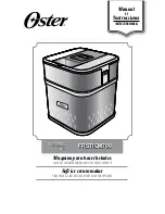 Предварительный просмотр 1 страницы Oster FRSTICM700 Instruction Manual