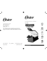 Preview for 1 page of Oster GCDS-OST46003-SL User Manual