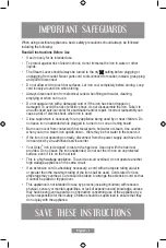 Предварительный просмотр 13 страницы Oster GCSTCC3000 Instruction Manual