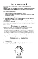 Предварительный просмотр 8 страницы Oster GCSTUP8201 Instruction Manual