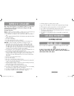Предварительный просмотр 2 страницы Oster HCSTPRHS11-049 Instruction Manual