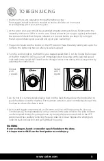 Предварительный просмотр 7 страницы Oster JusSimple User Manual