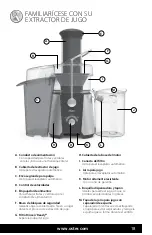 Предварительный просмотр 19 страницы Oster JusSimple User Manual