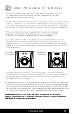 Предварительный просмотр 21 страницы Oster JusSimple User Manual