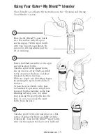 Preview for 5 page of Oster My Blend User Manual