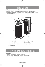 Preview for 12 page of Oster OAP706 Instruction Manual