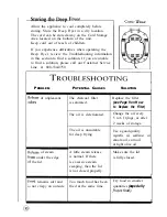 Preview for 14 page of Oster ODF 510 User Manual With Recipes