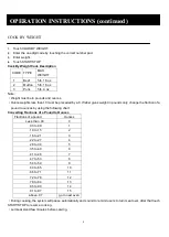 Предварительный просмотр 9 страницы Oster OGB5902 User Manual