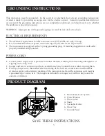 Preview for 5 page of Oster OGB61101 User Manual