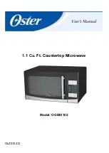 Oster OGB61102 User Manual предпросмотр