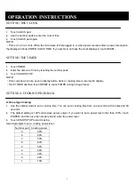 Preview for 8 page of Oster OGB7901 User Manual