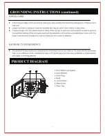 Предварительный просмотр 6 страницы Oster OGB7902 User Manual