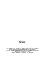 Preview for 18 page of Oster OGB81101 User Manual