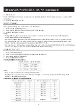 Preview for 9 page of Oster OGB91601 User Manual